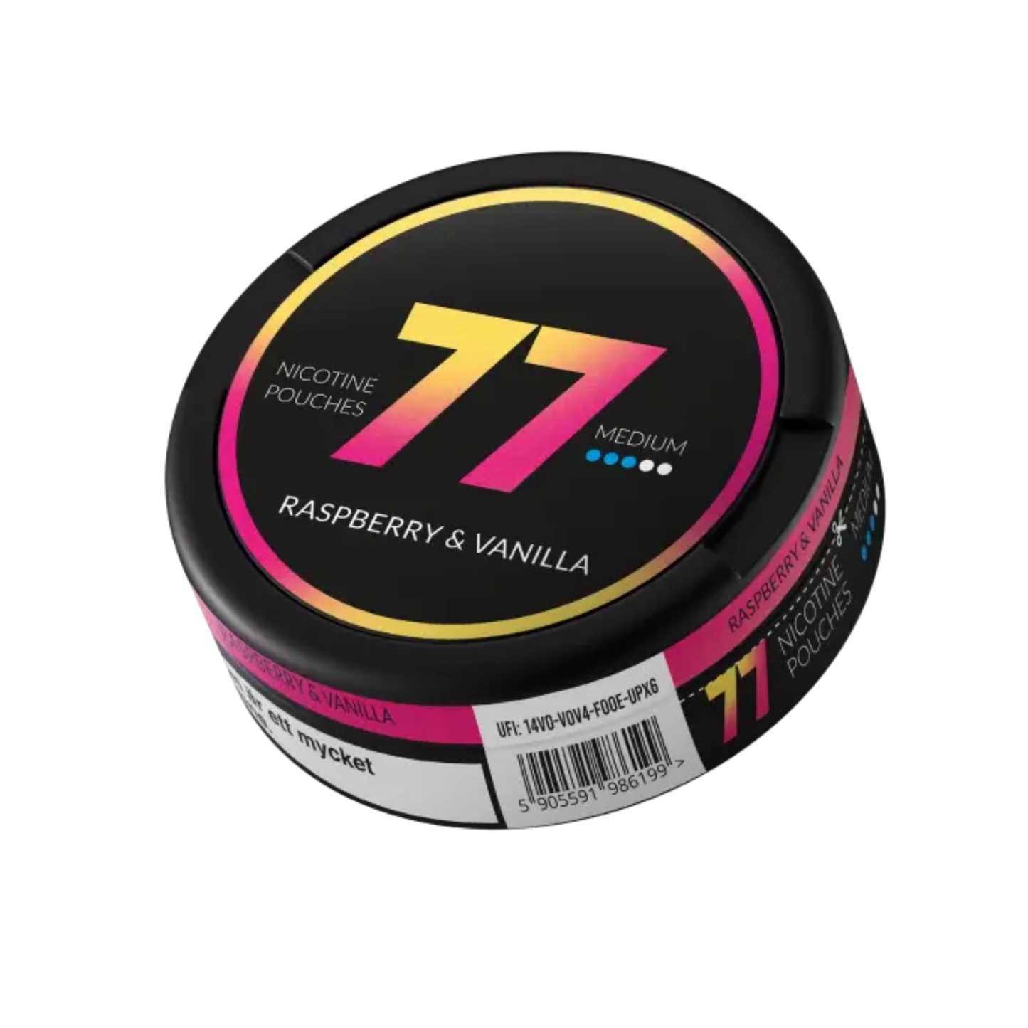 77 Raspberry & Vanilla 20mg