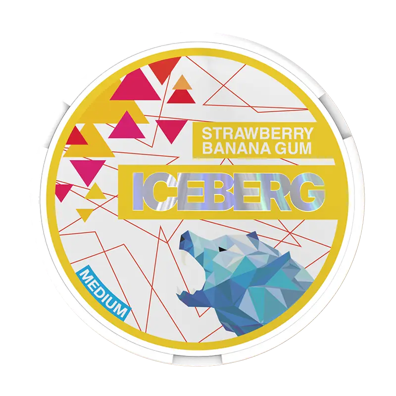 ICEBERG Strawberry Banana Gum