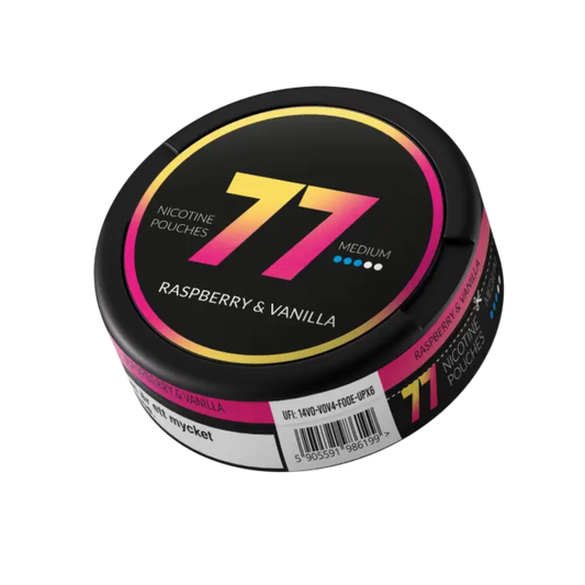 77 Raspberry & Vanilla 20mg